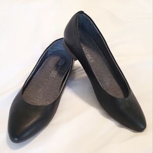 Dr Scholls black flats